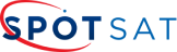 Logo azul da spotsat